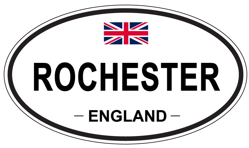 ROCHESTER, England - Oval Magnet