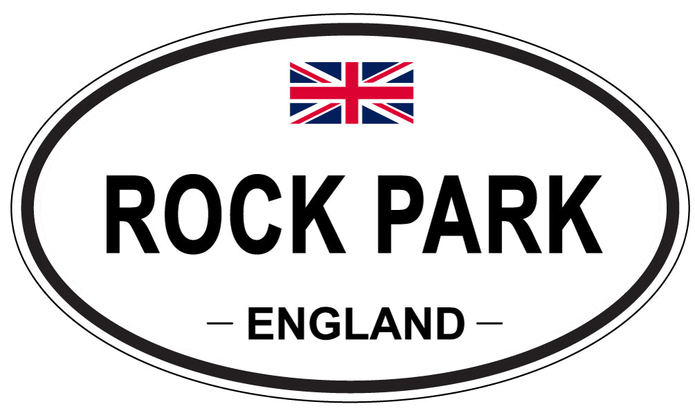 ROCK PARK, England - Oval Magnet