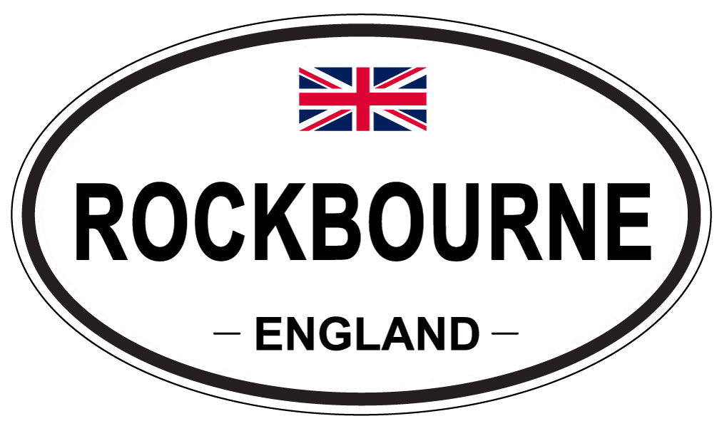 ROCKBOURNE, England - Oval Magnet