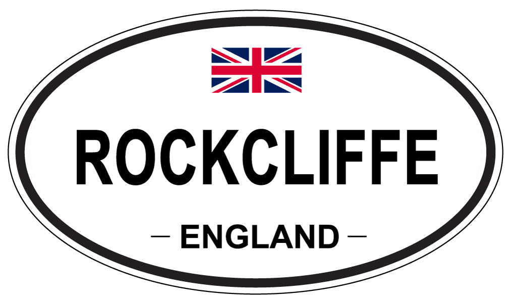 ROCKCLIFFE, ENGLAND - Oval Sticker