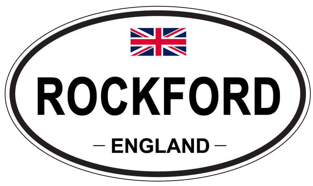 ROCKFORD, England - Oval Magnet