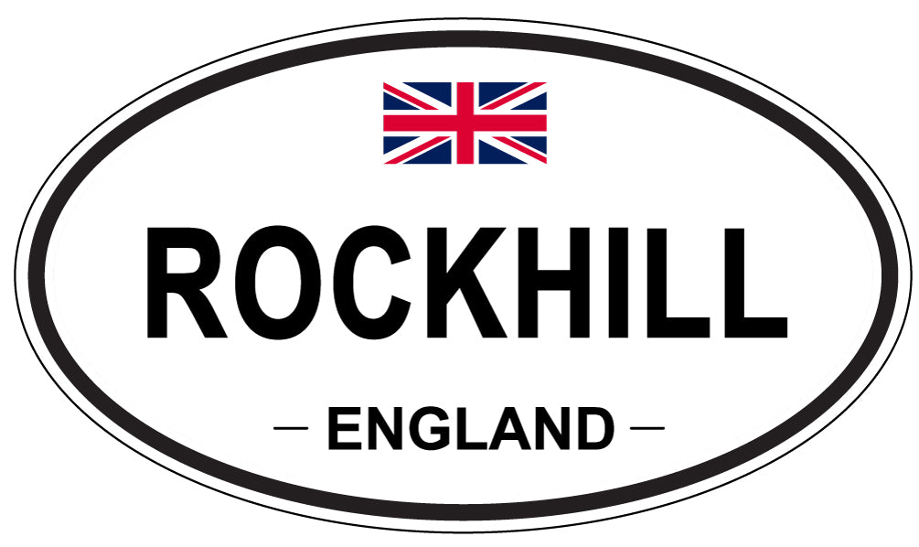 ROCKHILL, England - Oval Magnet