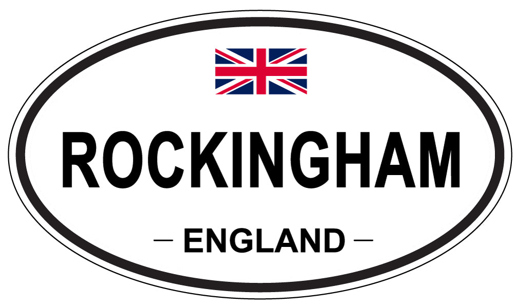 ROCKINGHAM, England - Oval Magnet