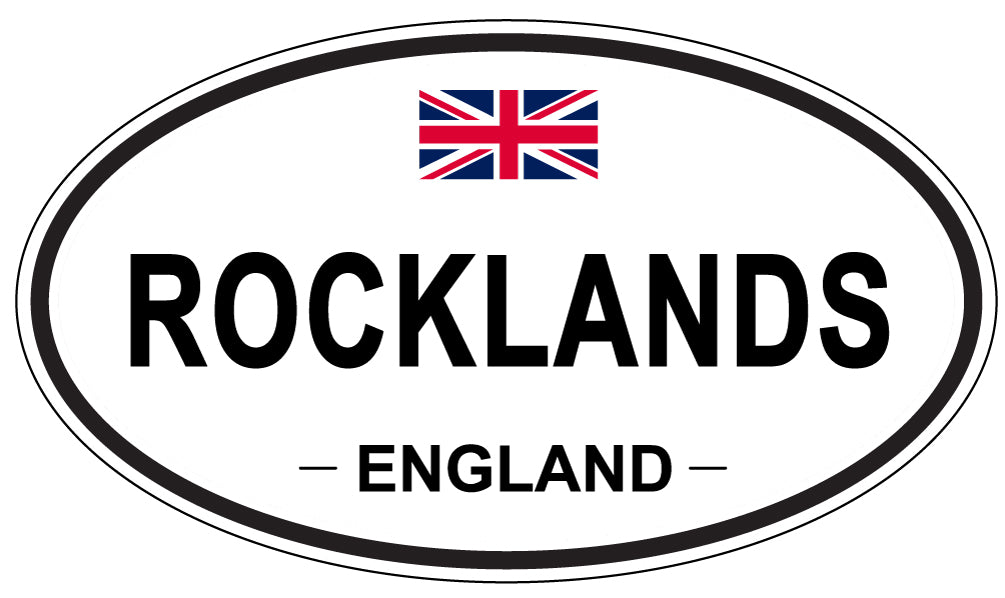 ROCKLANDS, England - Oval Magnet
