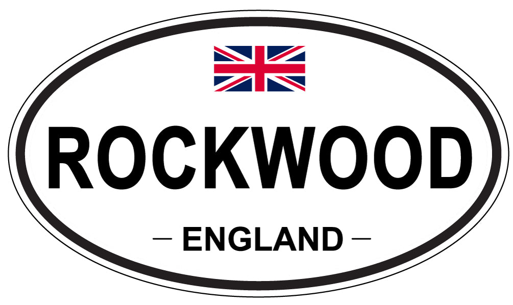 ROCKWOOD, England - Oval Magnet