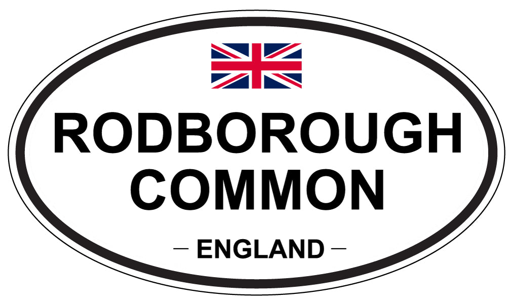 RODBOROUGH COMMON, England - Oval Magnet