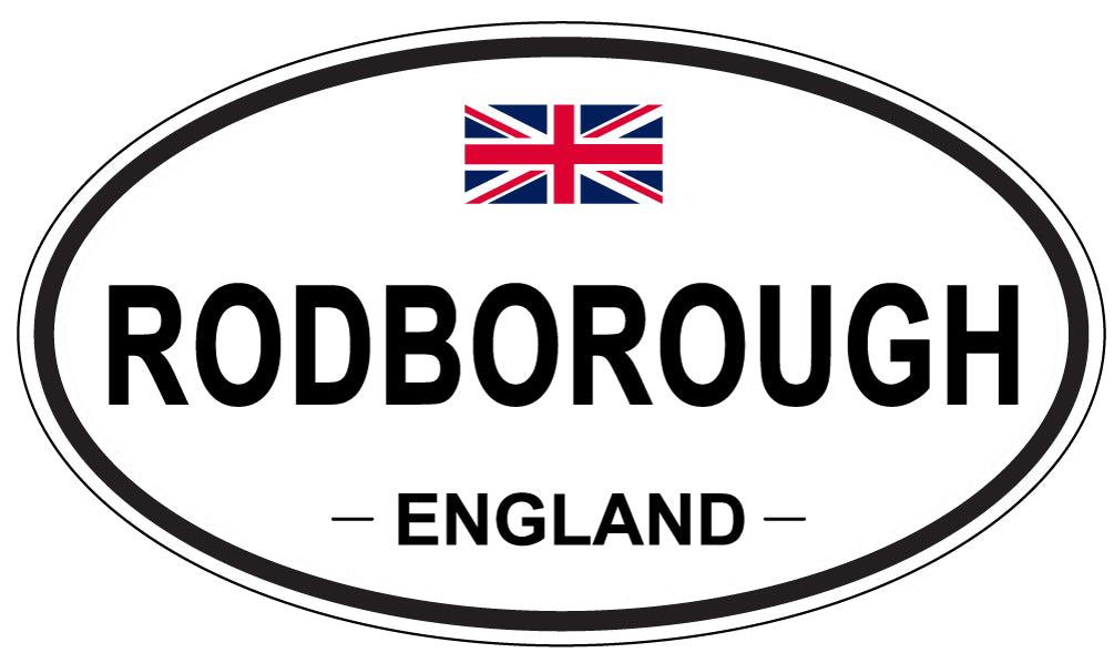 RODBOROUGH, England - Oval Magnet