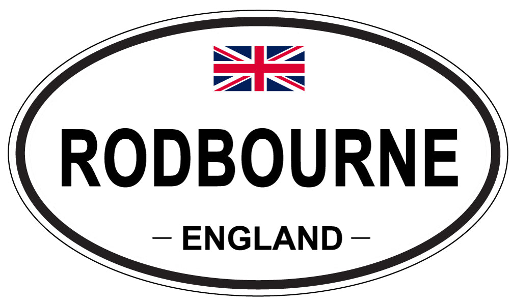 RODBOURNE, England - Oval Magnet