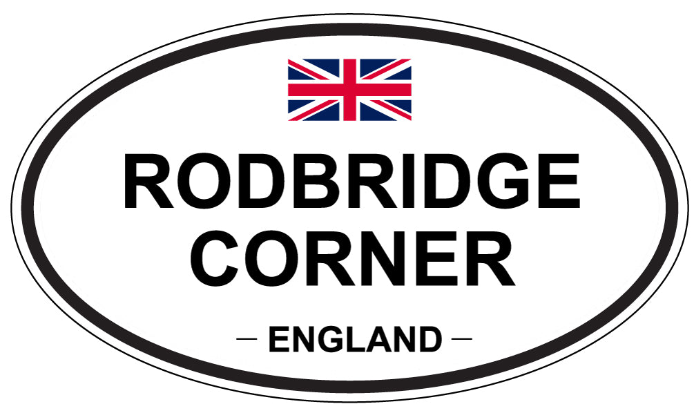 RODBRIDGE CORNER, England - Oval Magnet
