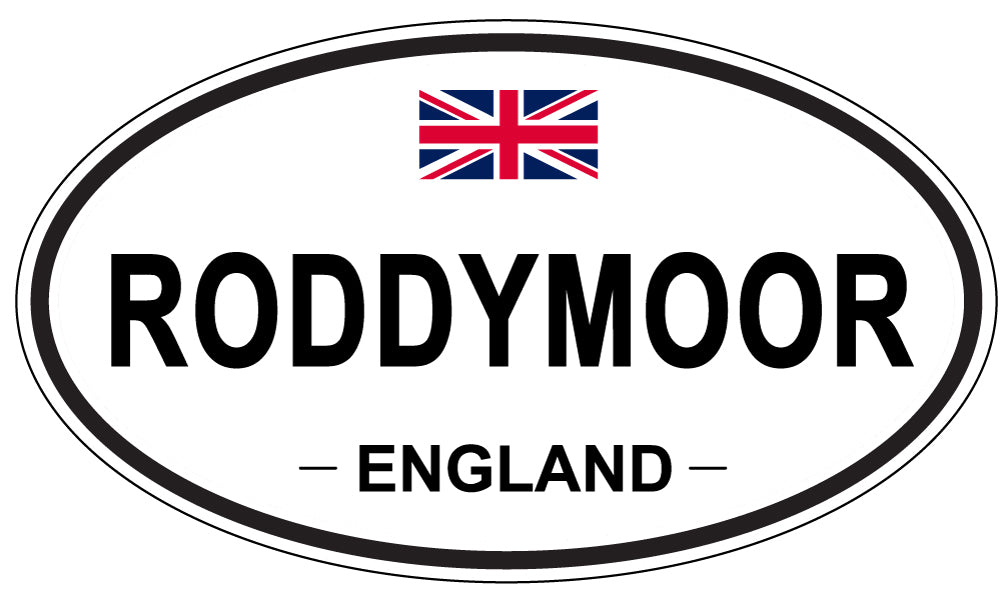RODDYMOOR, England - Oval Magnet