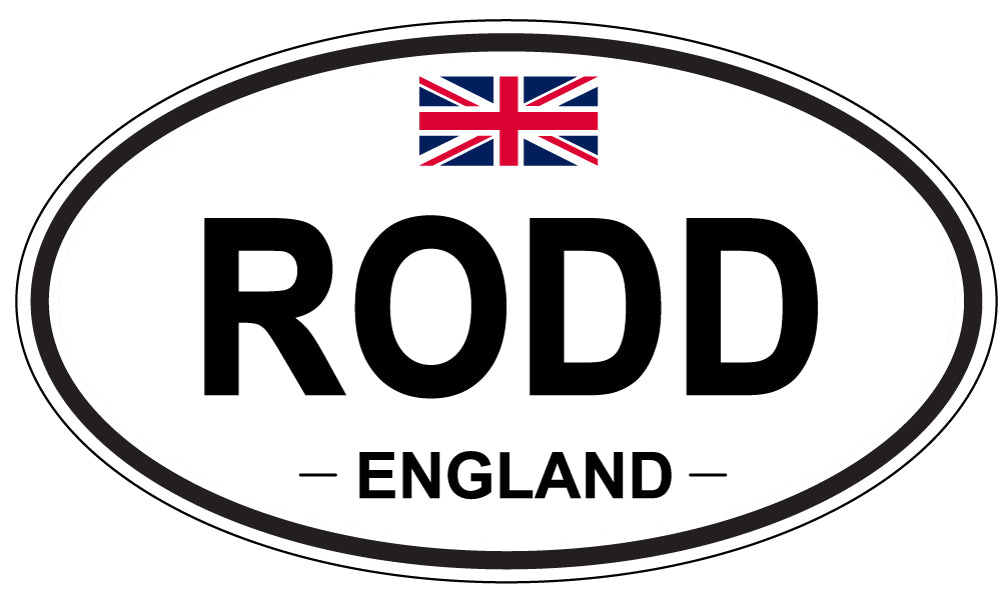 RODD, England - Oval Magnet