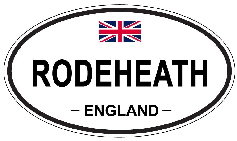 RODEHEATH, England - Oval Magnet