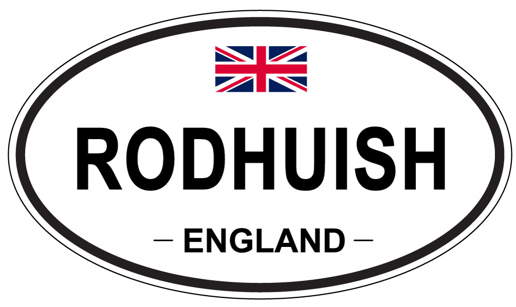 RODHUISH, England - Oval Magnet