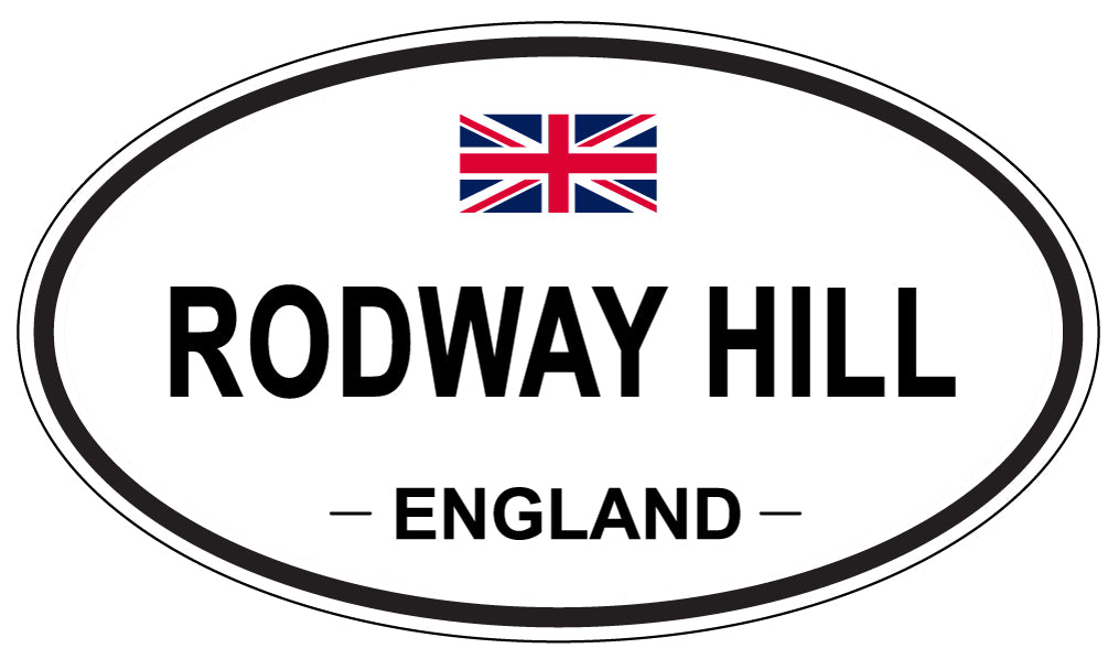 RODWAY HILL, England - Oval Magnet