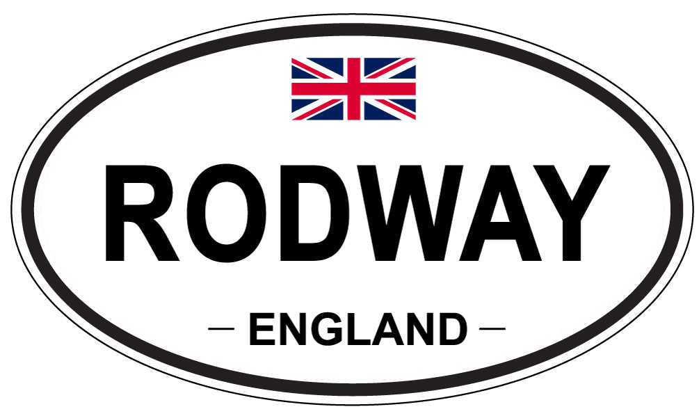 RODWAY, England - Oval Magnet