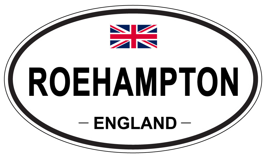 ROEHAMPTON, England - Oval Magnet