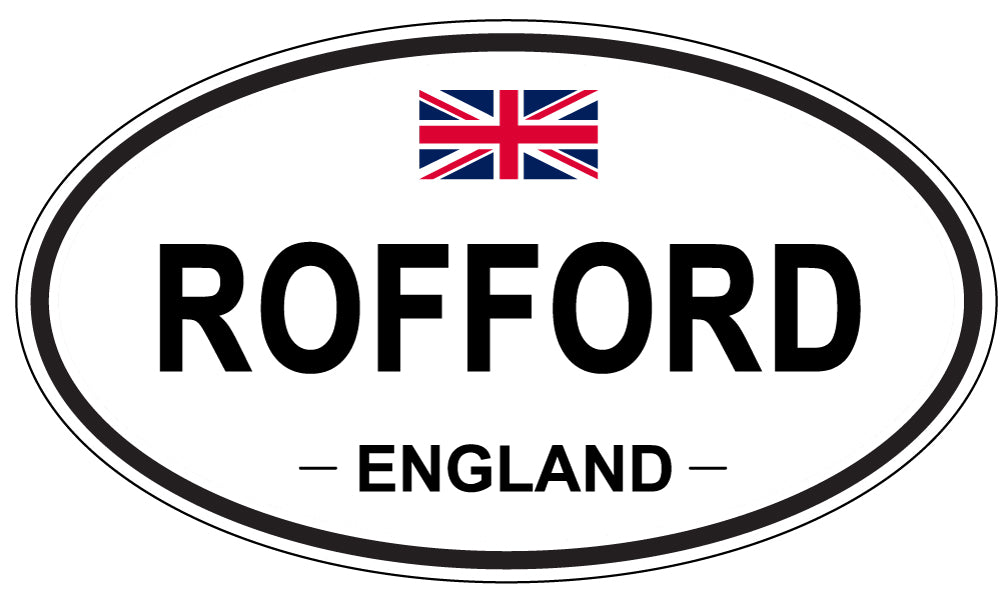 ROFFORD, England - Oval Magnet