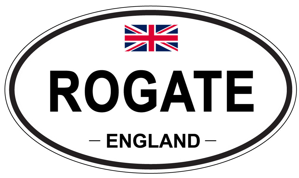 ROGATE, England - Oval Magnet