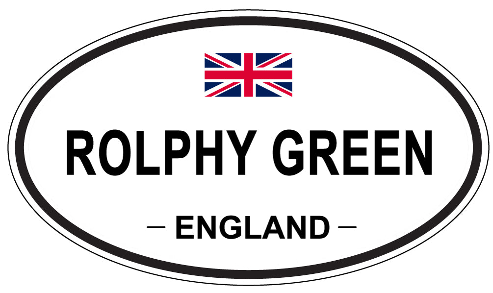 ROLPHY GREEN, England - Oval Magnet