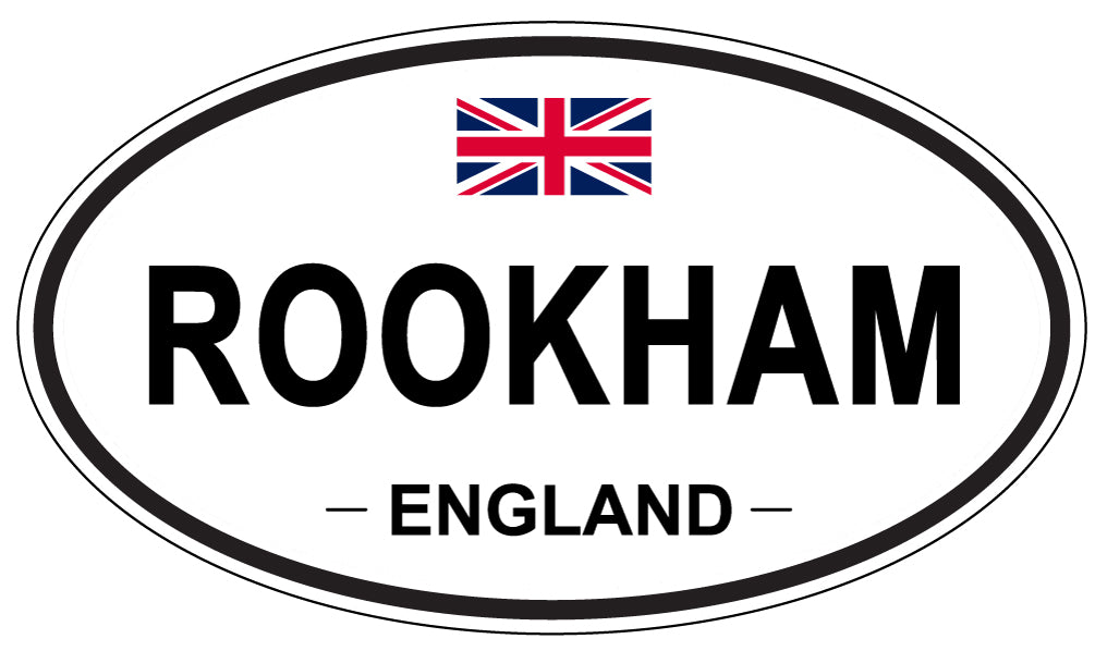 ROOKHAM, England - Oval Magnet