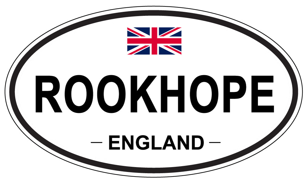 ROOKHOPE, England - Oval Magnet