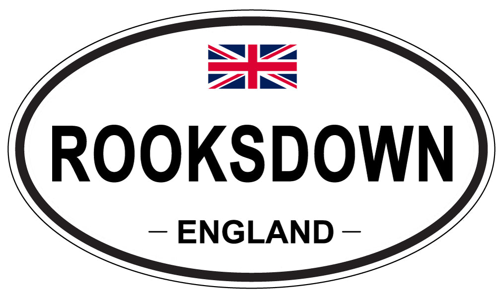 ROOKSDOWN, England - Oval Magnet