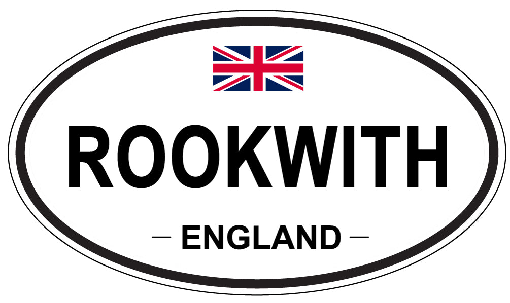 ROOKWITH, ENGLAND - Oval Sticker