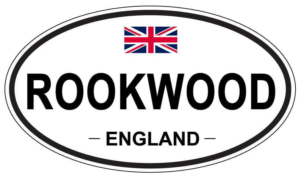 ROOKWOOD, England - Oval Magnet