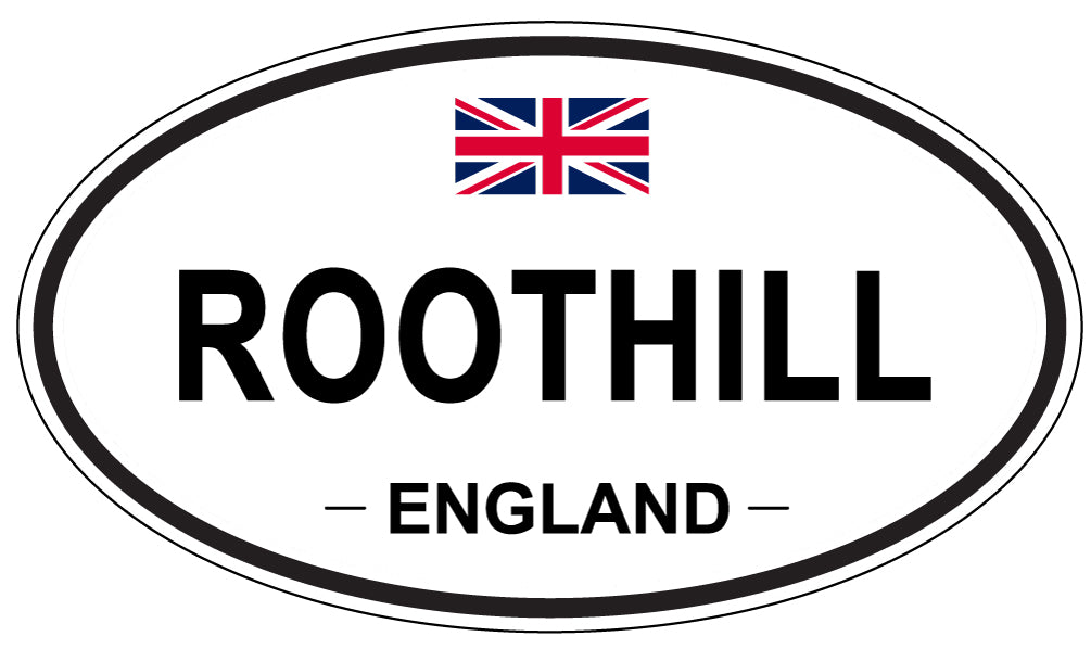 ROOTHILL, England - Oval Magnet
