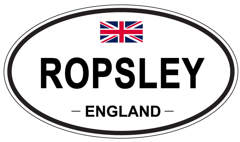ROPSLEY, England - Oval Magnet