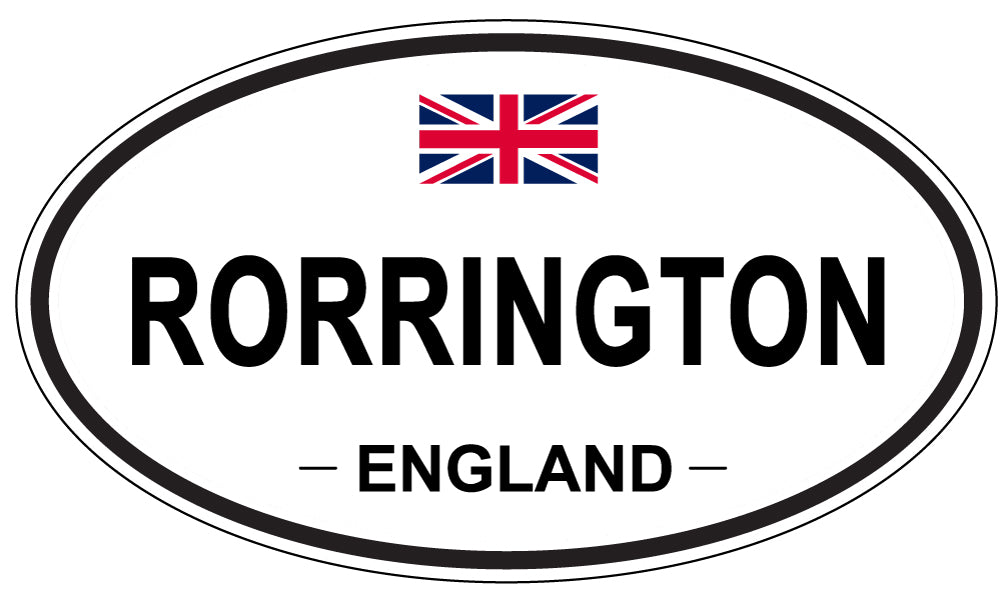 RORRINGTON, England - Oval Magnet