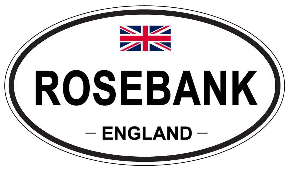 ROSEBANK, England - Oval Magnet