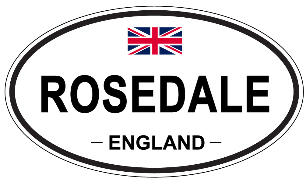 ROSEDALE, England - Oval Magnet