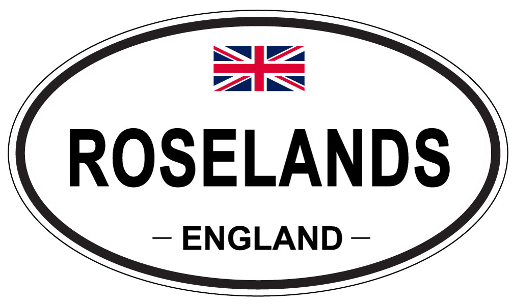 ROSELANDS, England - Oval Magnet
