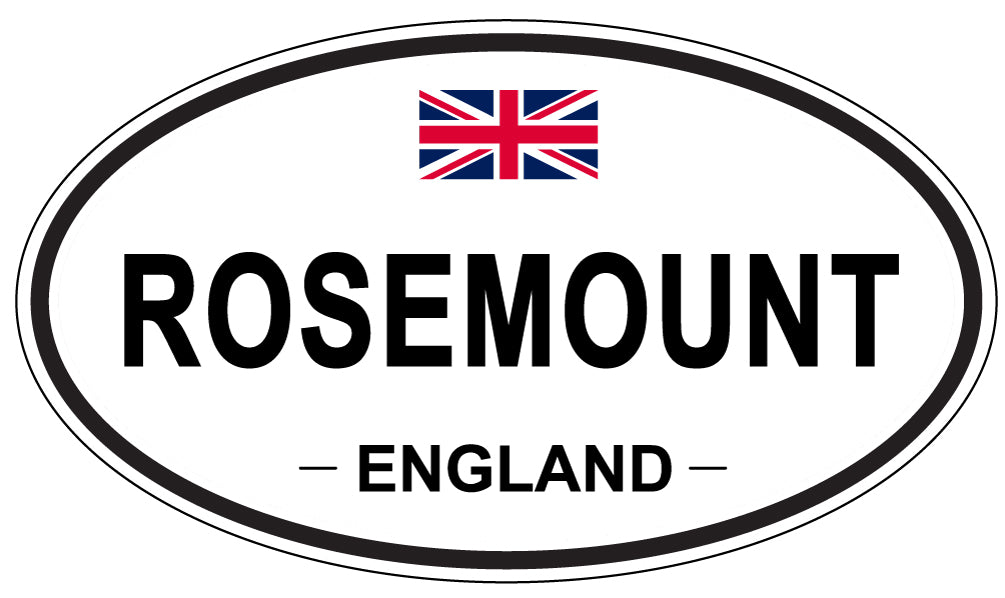 ROSEMOUNT, England - Oval Magnet