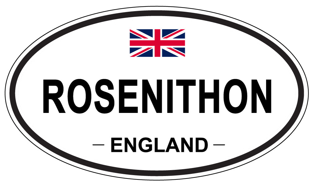 ROSENITHON, England - Oval Magnet