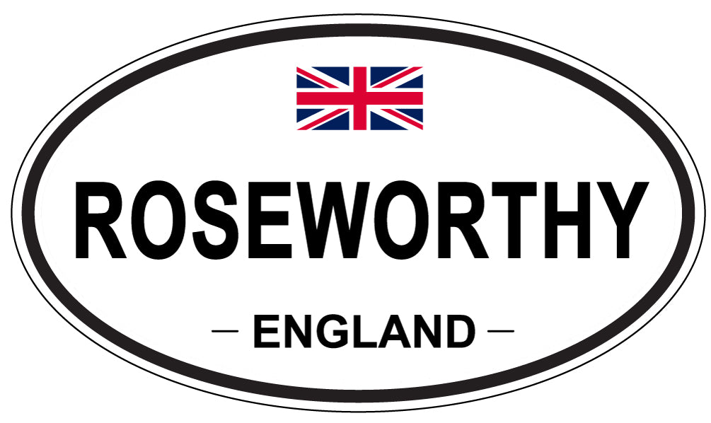 ROSEWORTHY, England - Oval Magnet