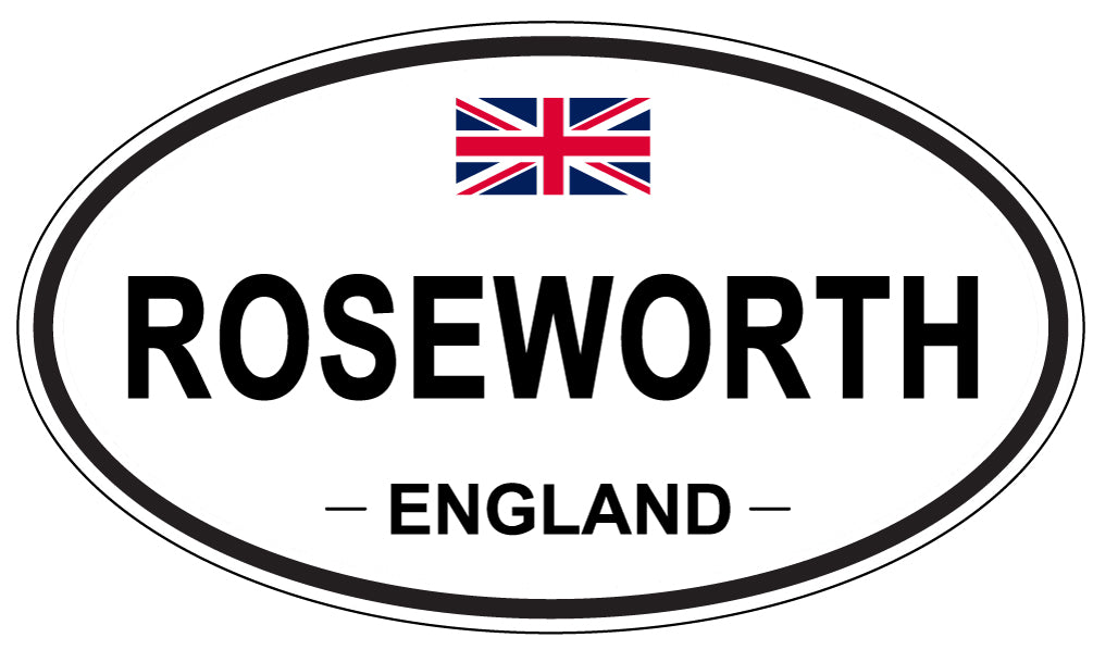 ROSEWORTH, England - Oval Magnet