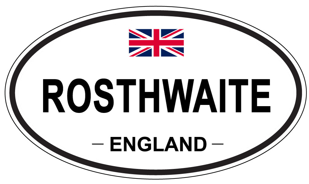 ROSTHWAITE, England - Oval Magnet