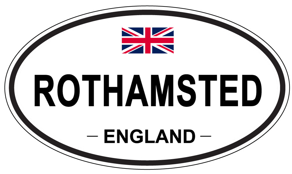 ROTHAMSTED, England - Oval Magnet