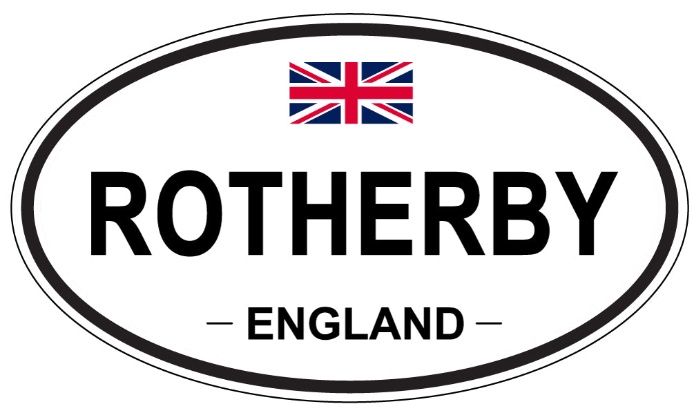 ROTHERBY, England - Oval Magnet