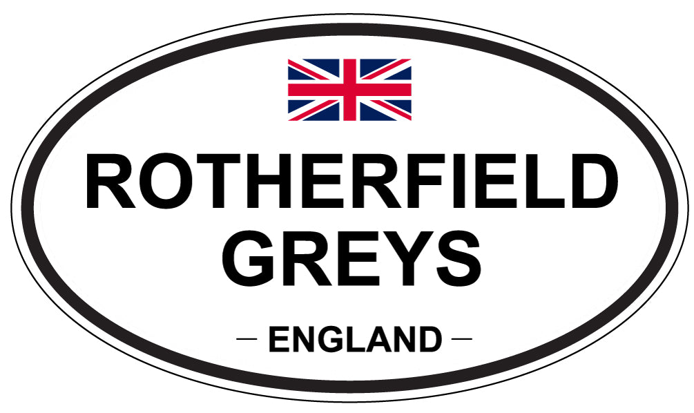 ROTHERFIELD GREYS, England - Oval Magnet