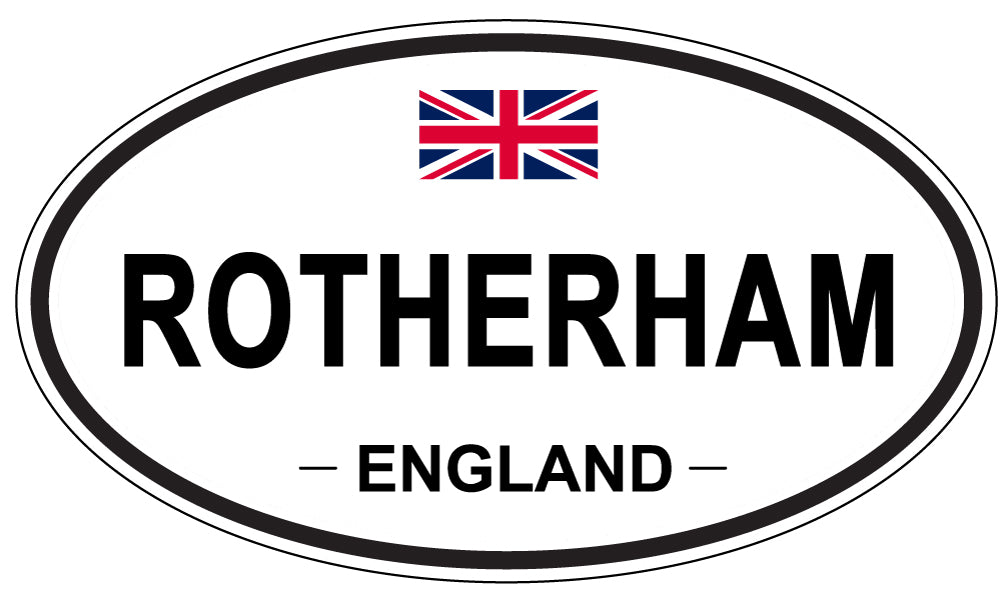 ROTHERHAM, England - Oval Magnet