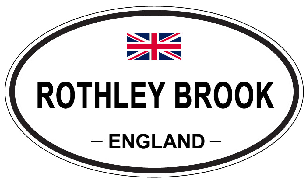 ROTHLEY BROOK, England - Oval Magnet