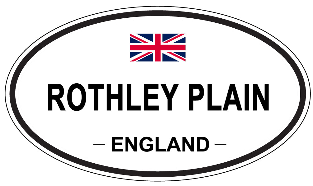 ROTHLEY PLAIN, England - Oval Magnet