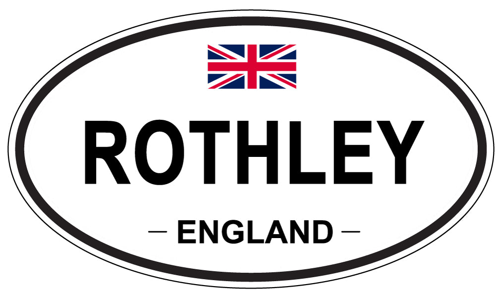 ROTHLEY, England - Oval Magnet