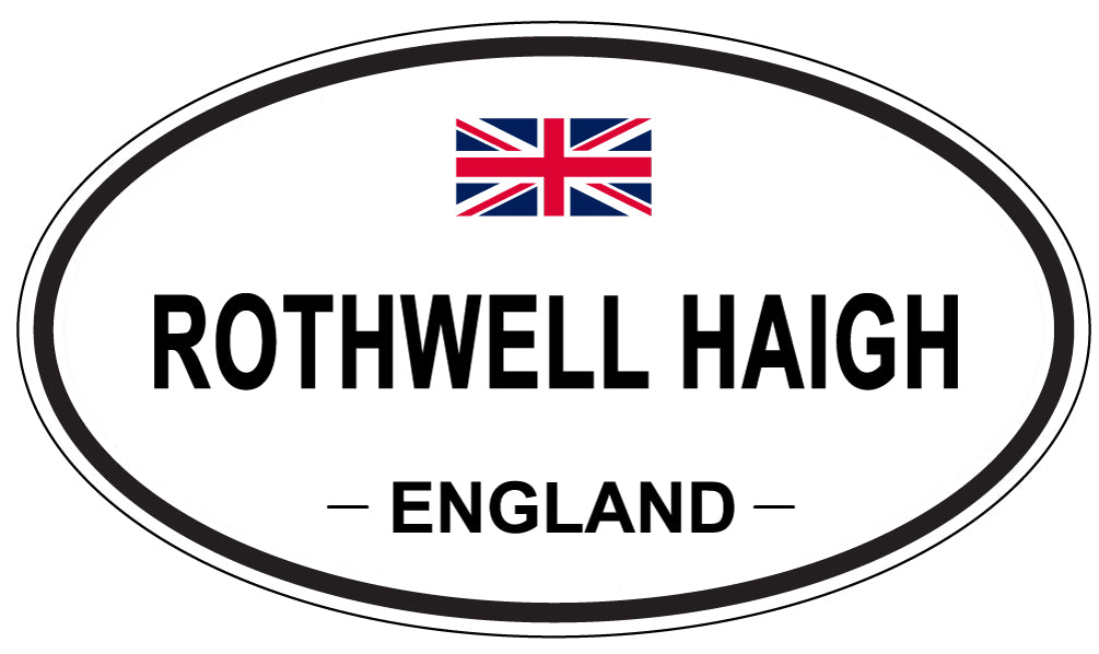 ROTHWELL HAIGH, England - Oval Magnet