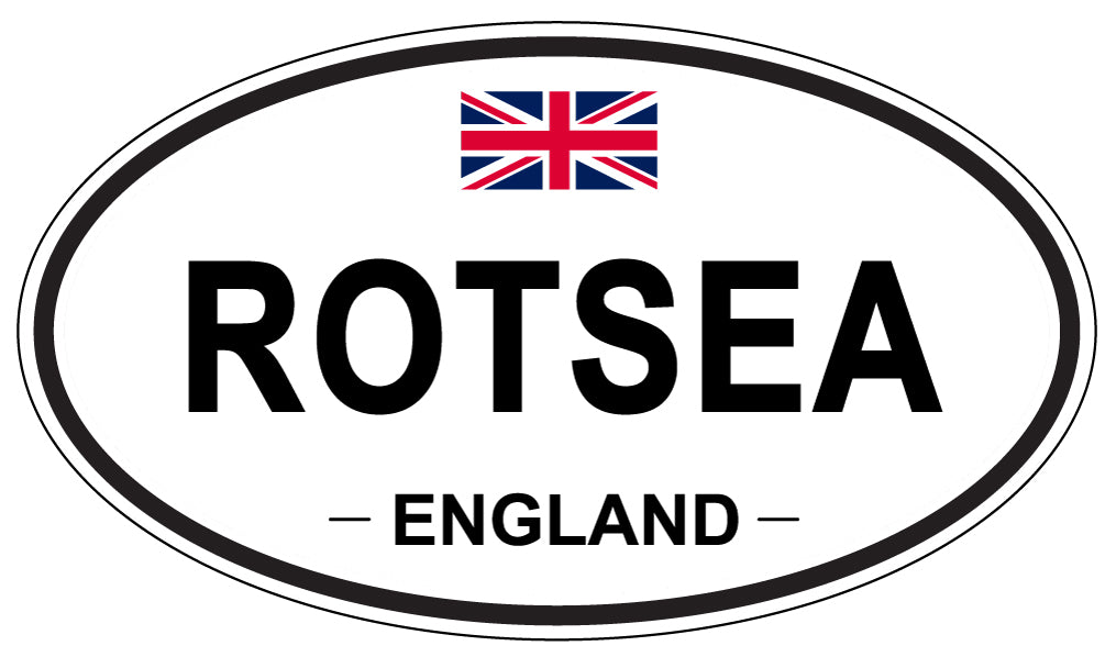 ROTSEA, England - Oval Magnet