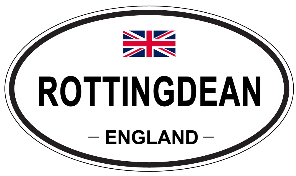 ROTTINGDEAN, England - Oval Magnet