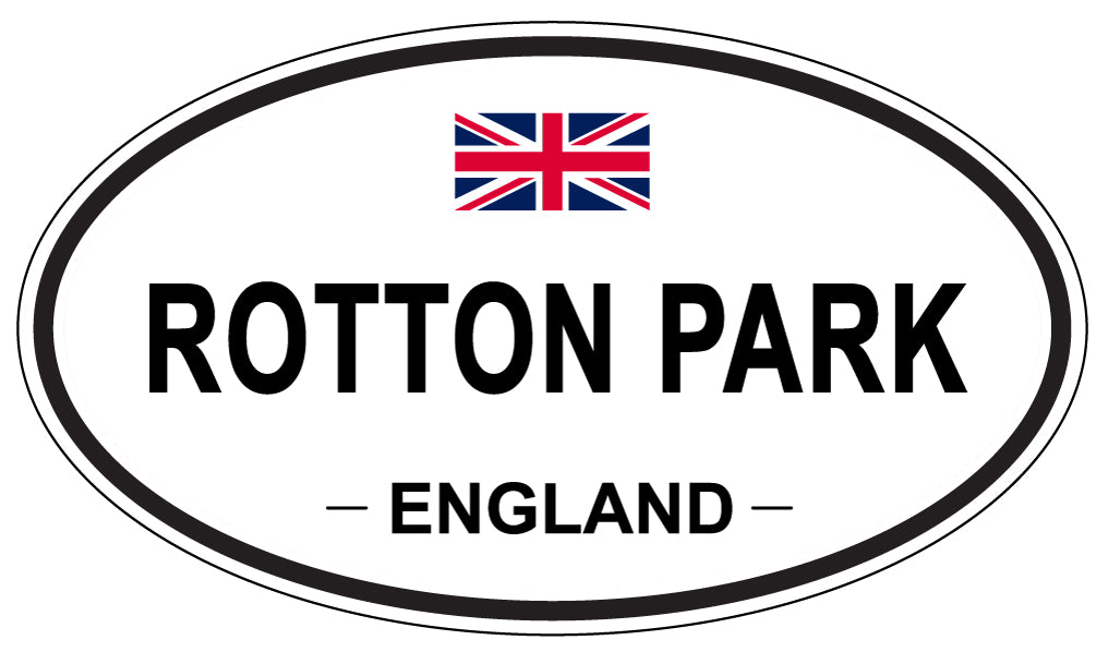 ROTTON PARK, England - Oval Magnet